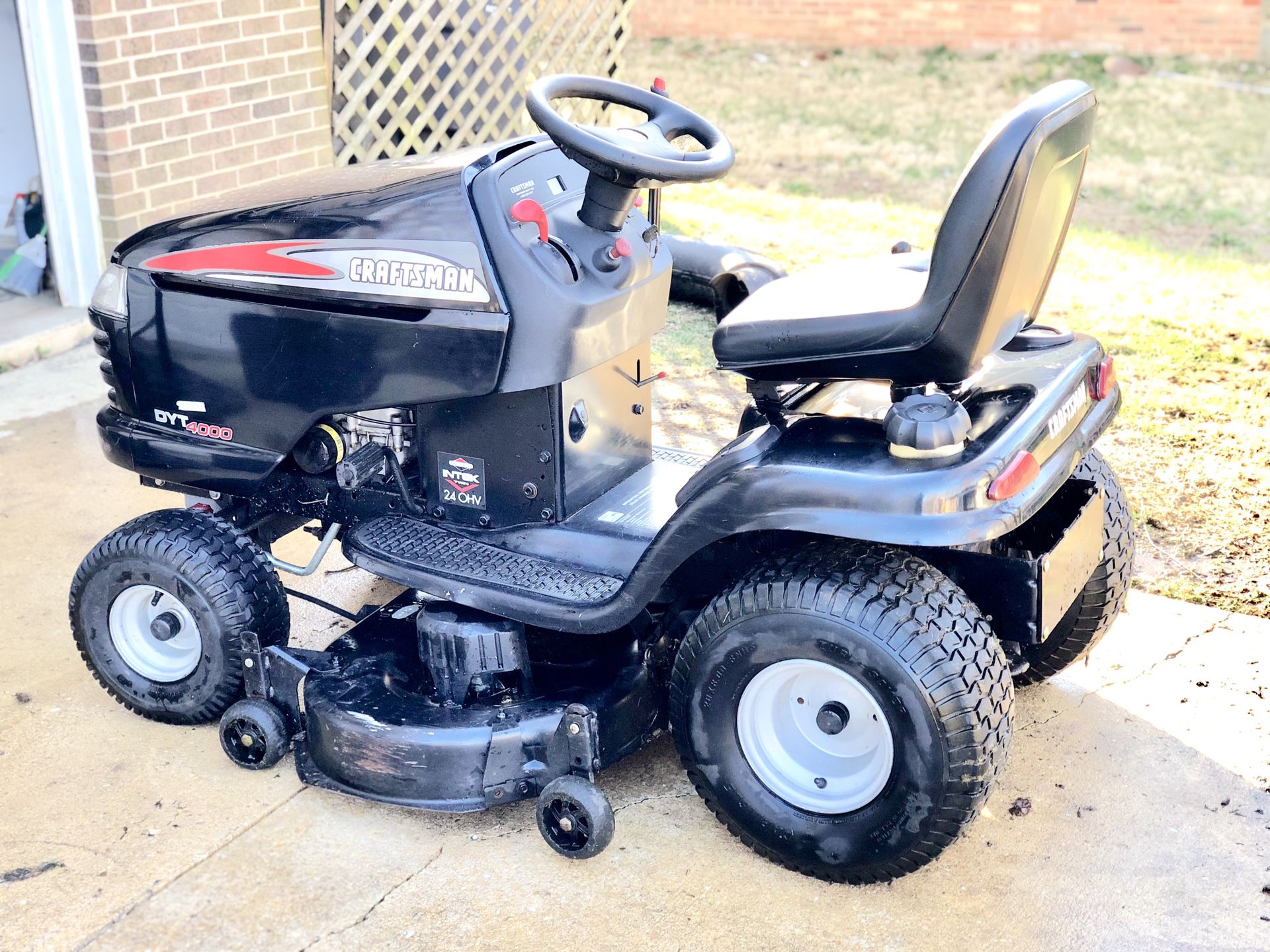 Craftsman Riding Mower with Bagger