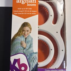 Easy to Use Super Afghan Loom Beginners & Expert Knitters Up To 60" Wide NIB