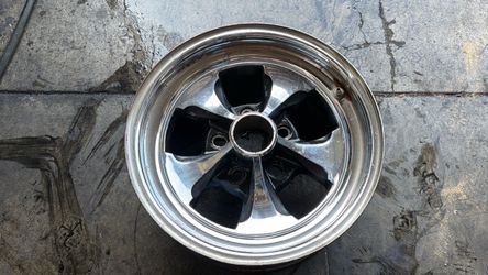 One Keystone Klassic 15x7 Inch Chrome 5 Lug Wheel