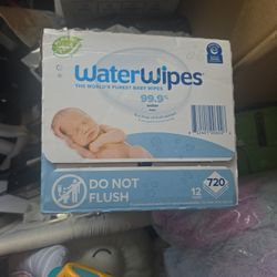 NEW Water Wipes