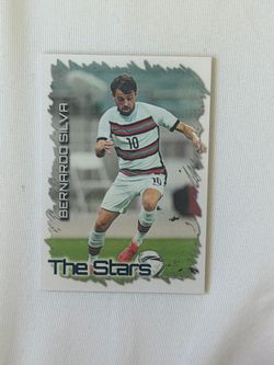 2022 Futera Bernardo Silva The Stars 04/07 SSP Soccer Card