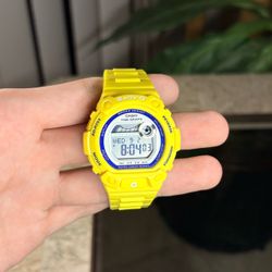 Casio Baby-G Tide Graph Digital Watch Yellow