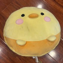 Bk735 Yellow Duck Macaroon Plush