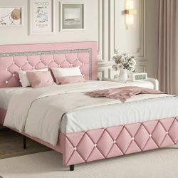 BRAND NEW PINK BED FRAME