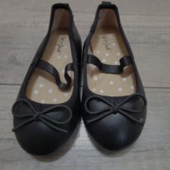 Cat & Jack Black Toddler Flat Shoes 