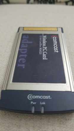 Wireless notebook pc card