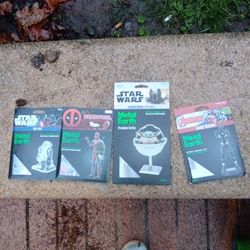 Metal Earth Mandalorian Deadpool Avengers