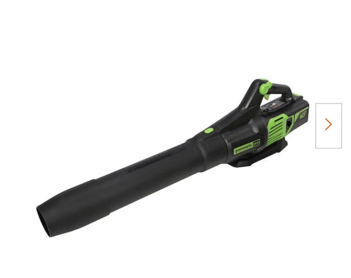 PRO 130 MPH 610 CFM 60V Battery Cordless Handheld Leaf Blower Tool Only