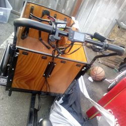 The Original 4+ Upgraded Electric Cargo Bike For Families