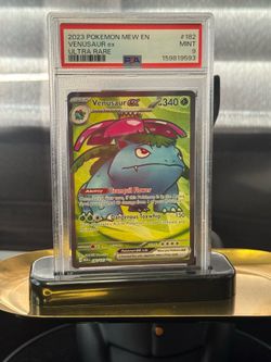 2023 Venusaur Ex #182 Ultra Rare PSA 9