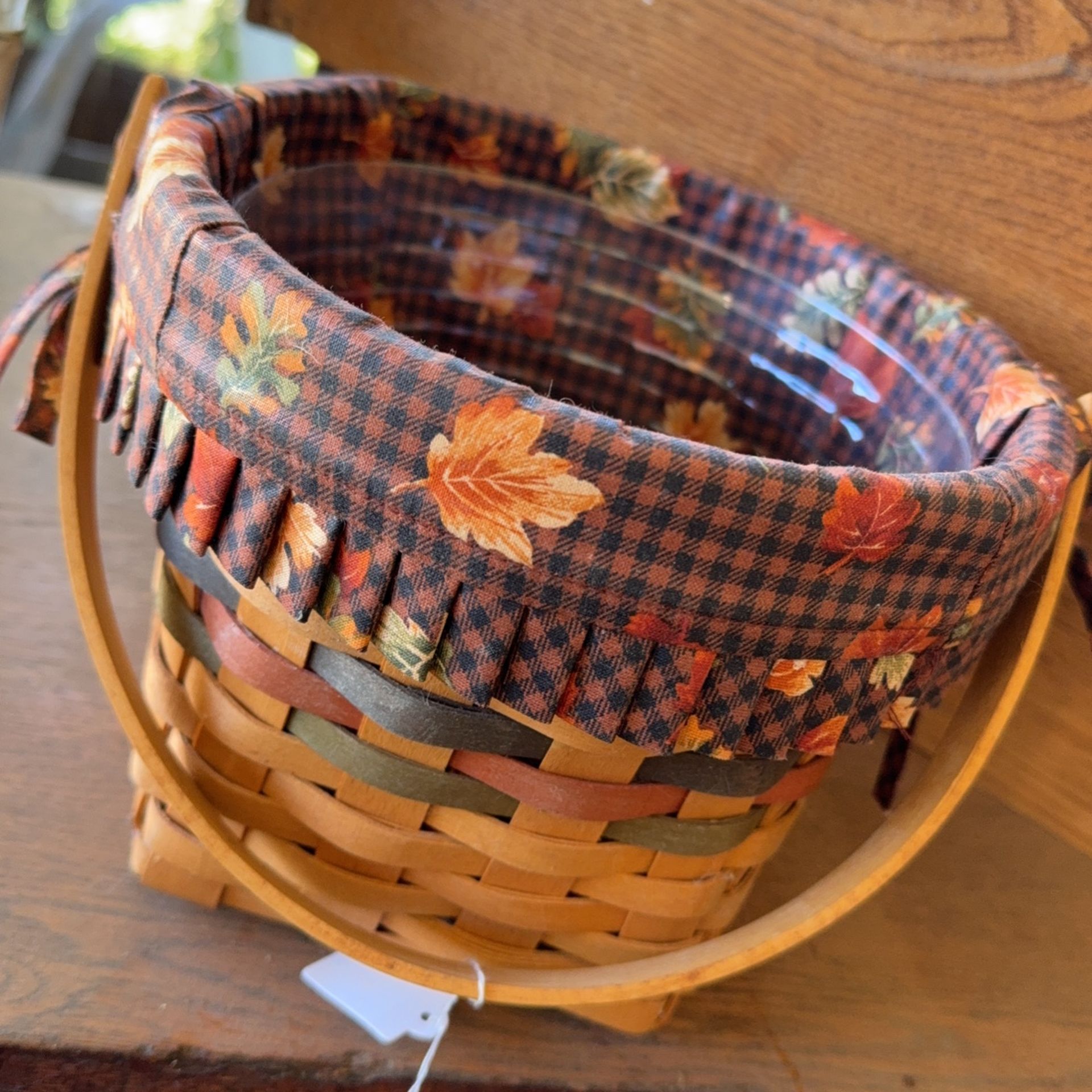 Longaberger Basket  For Fall/autumn