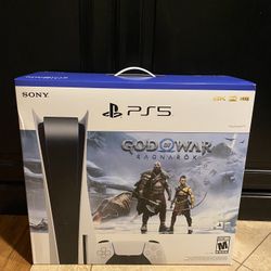 PS5 Disc Edition PlayStation 5 GOW NEW