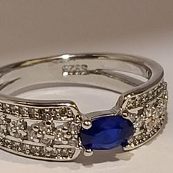 Sterling Silver Ring Size 8