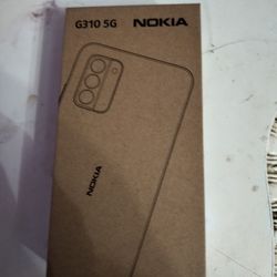 BRAND NEW G 310 5G NOKIA PHONE. 4 GB RAM, 132 GB STORAGE EXPANDABLE 1TB.