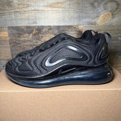 Nike Air Max 720 Triple Black-7M/8.5W