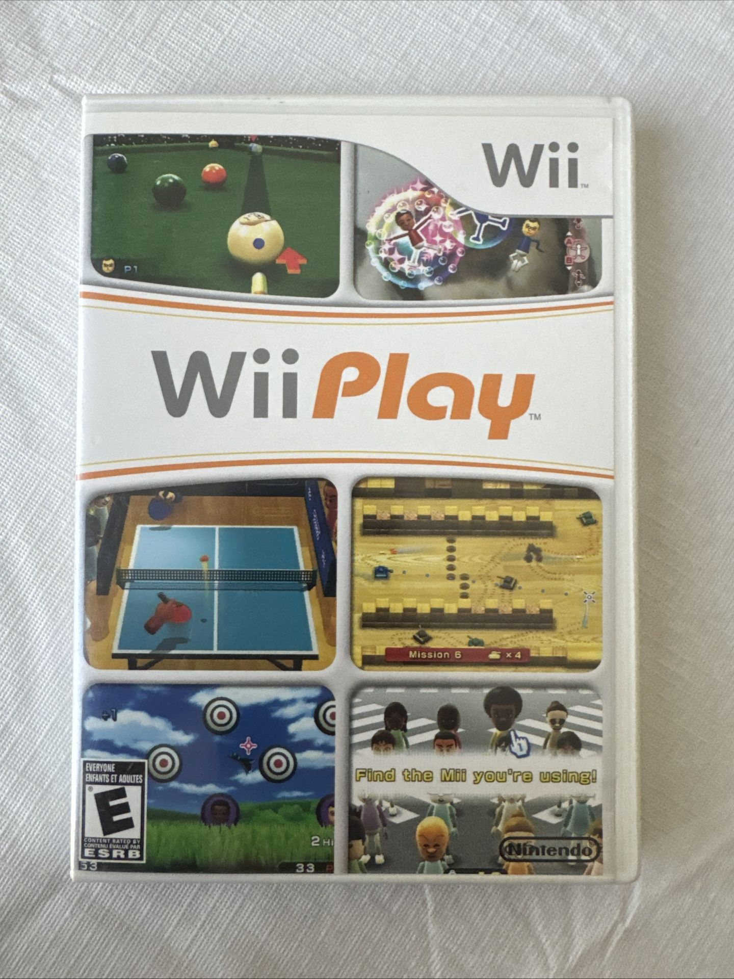 Wii Play (Nintendo Wii, 2007) Complete CIB Tested Working