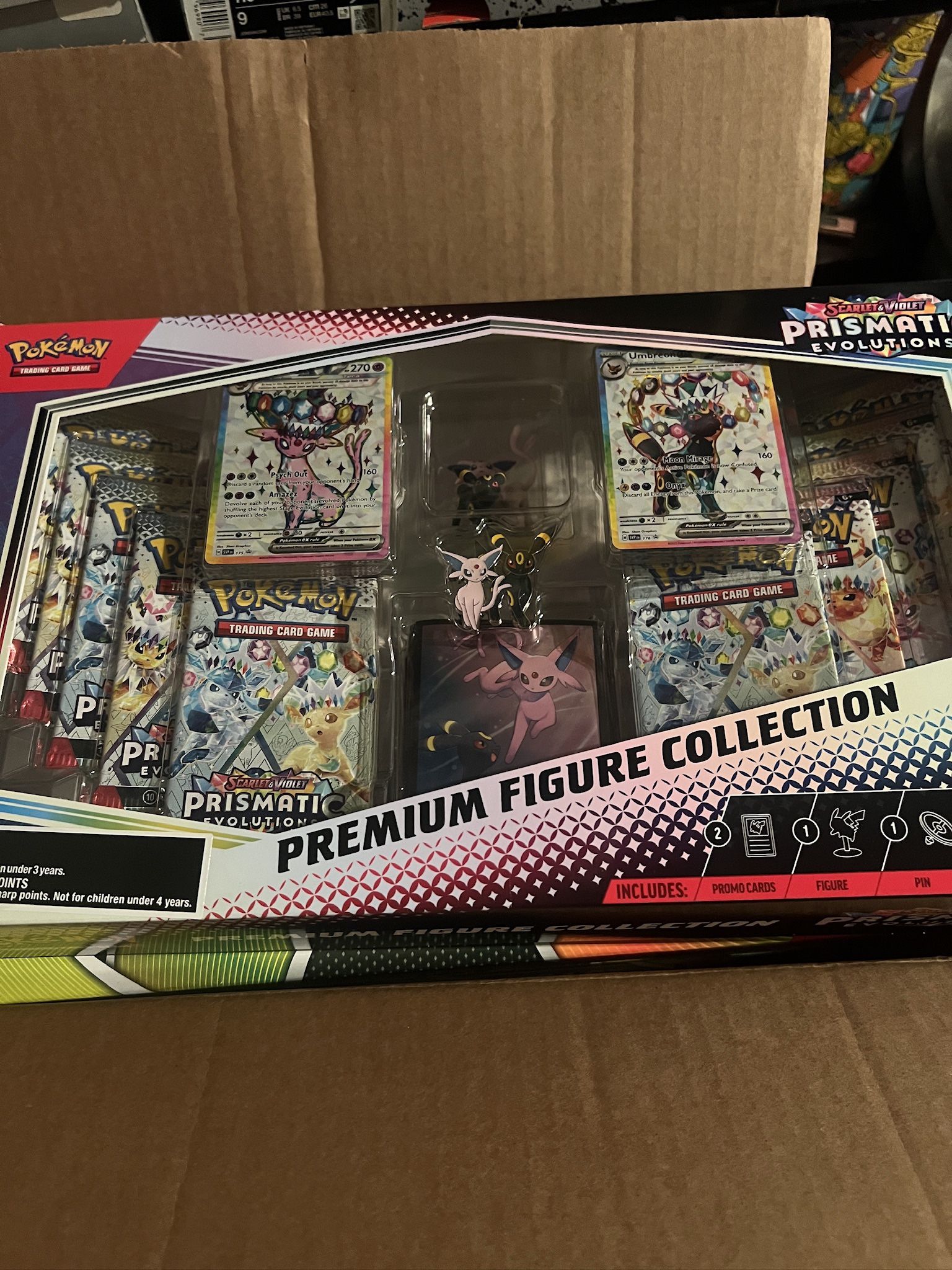 Pokemon Prismatic Evolutions Premium Figure Collection