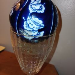 Hand Painted Ceramic Sphere 