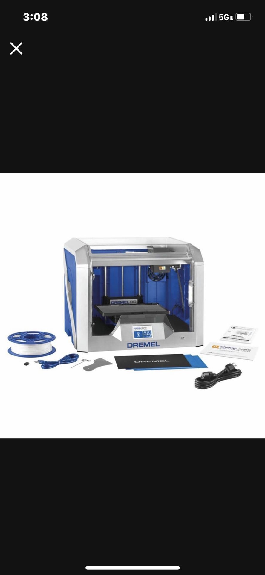 NEW Unopened 3D printer!! Dremel 3D40-01 