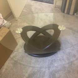 Glass Top Coffee Table