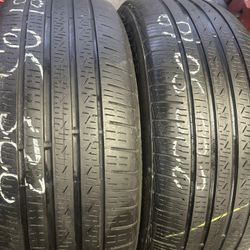 225/50/18 Pirelli Pair 100$ Installed And Balanced