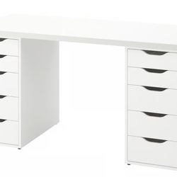 ikea vanity in white