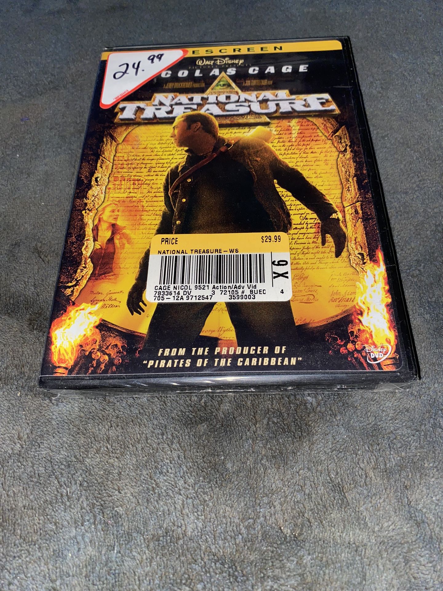 National Treasure DVD. New.