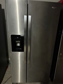 Whirlpool Stainless Steel Side-by-Side Refrigerator