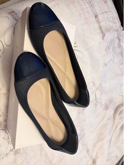 Alfani Italy causal blue loafer woman size 7.5