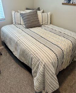 Full bed with frame