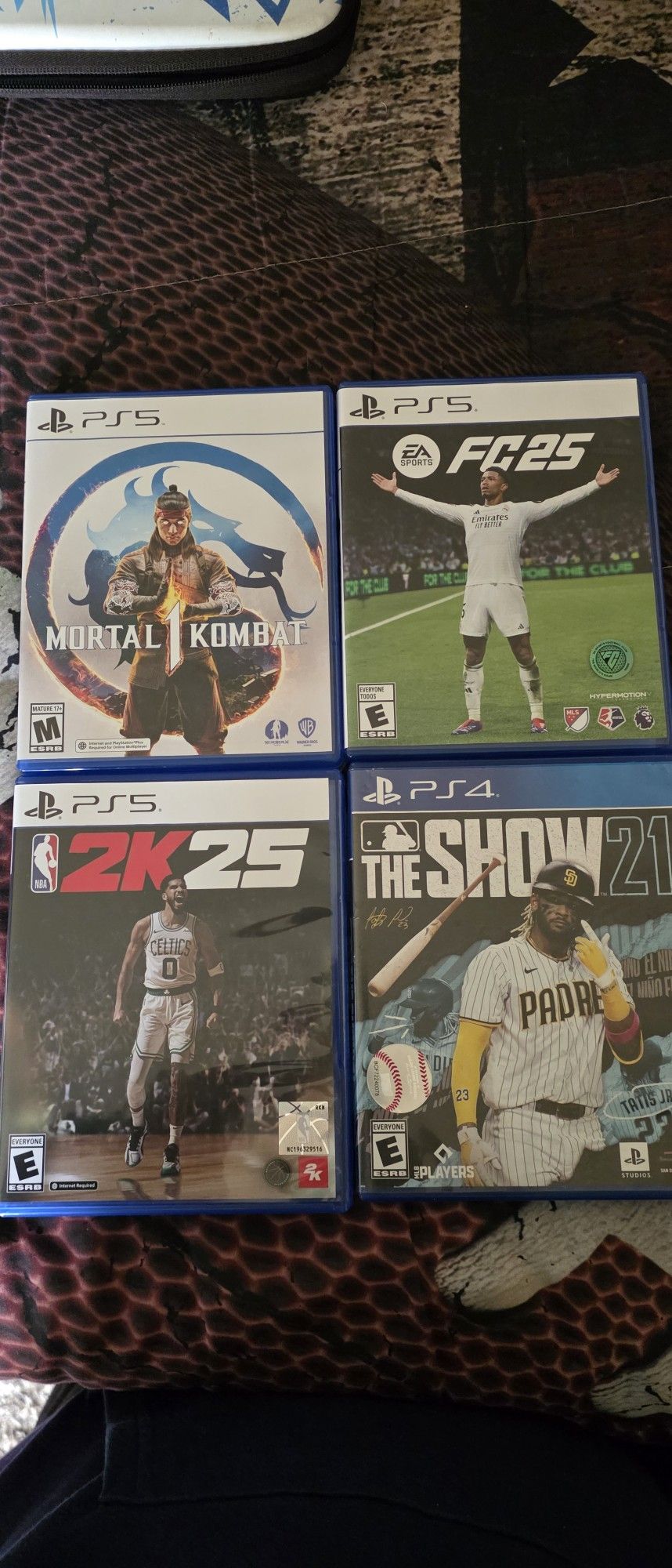 Ps5 Games And 1 Ps4 