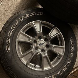 6x135 Ford 18” Stock Wheels & Tires