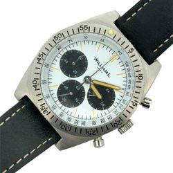 Mecaquartz 70’s Chronograph WL70S005 Panda Dial 40mm Watch (A1D024414)