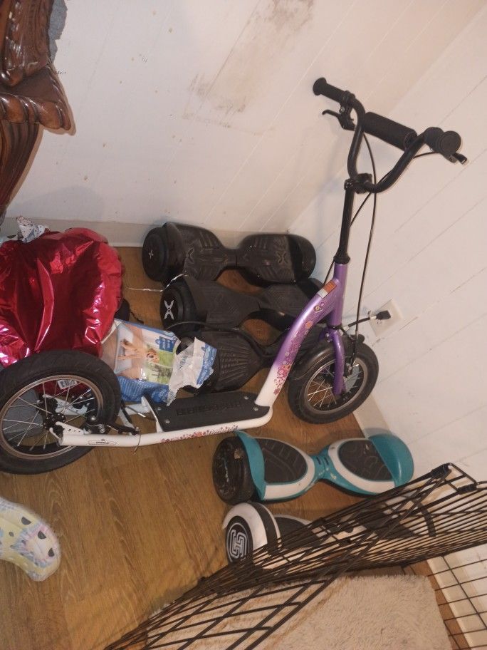 Girl Scooter