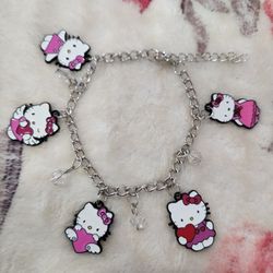 Metal Hello Kitty Bracelet New
