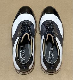 FootJoy DryJoys Premiere Series Wilcox Golf Shoes White Navy 
