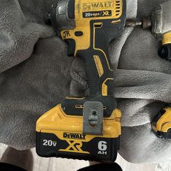 Dewalt 20v Hammer Drill, Also 3 Impacts And Batteries