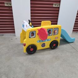 Little Tikes School Bus Climber and Slide