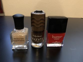 High End Nail Polish SALLY HANSEN BUTTER LONDON DEBORAH LIPPMANN