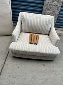 Striped Accent Chair $150 OBO