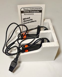 Vintage remote controls for TI99-4a