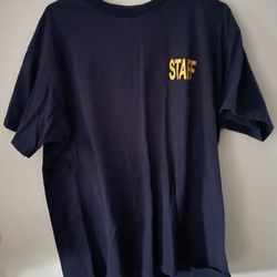Size-L Blue Men’s T-shirt for supportive Parents