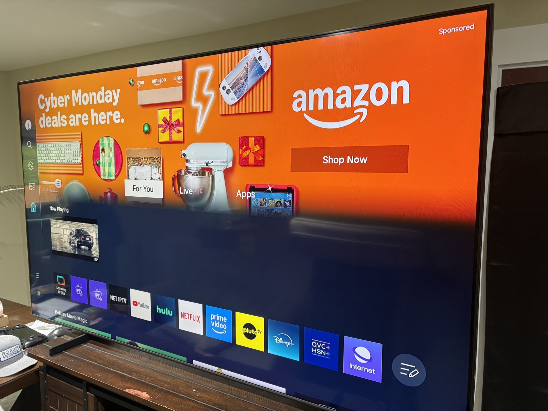 85” Samsung Smart TV QN85Q60BAFXZA