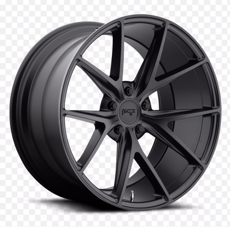 Niche Misano Satin Black Wheels @ Miami Best Wheels
