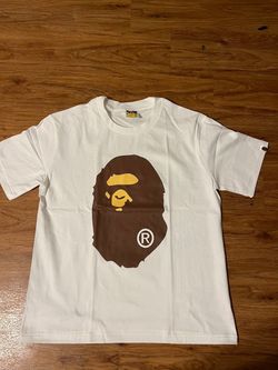 White classic bape tee