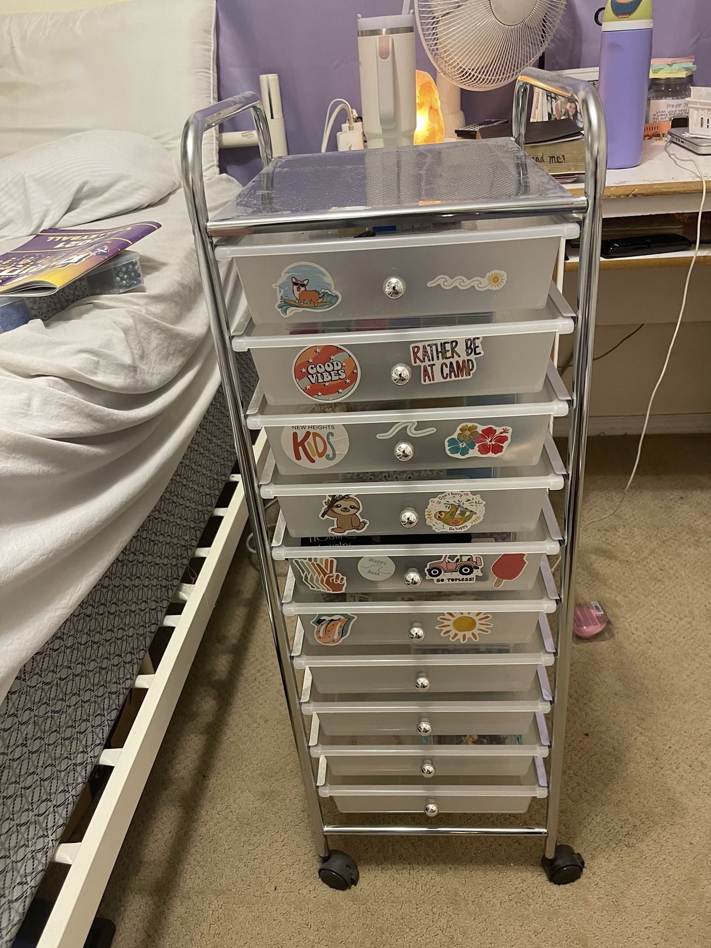 cart with tons of jewelry