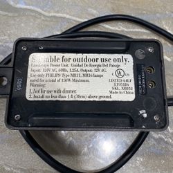 Hampton Bay power Supply Low Voltage 