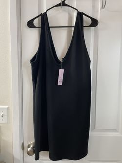 Wild Fable Black Sleeveless Dress - Size XL