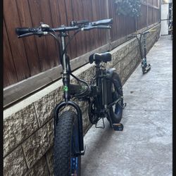 ECOTRIC 500 w 36 Volt 20MPH Fat Tire Folding E-bike E Bike Electric Bike 