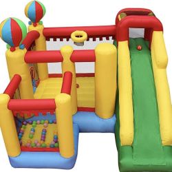 Bounce House With Slide 